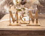 TABLE DECOR SIGNS Acrylic table decor Numbers Monogram Golden Table Decor, Acrylic Wedding Table Decor, Golden Mirror Acrylic Luxury Wedding Table Decor, Wedding Signage Golden mirror letters, editable text6