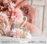 TABLE DECOR SIGNS Acrylic table decor Numbers Transparent Acrylic Arch Table Numbers, Clear Acrylic and gold Sign, Gold Plexi Table Numbers, Luxury Wedding Table Decor, Wedding Signage Golden Mirror Number13