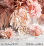 TABLE DECOR SIGNS Acrylic table decor Numbers Acrylic Arch Table Numbers, Clear Acrylic And Gold Sign, Gold Plexi Table Numbers, Luxury Wedding Table Decor, Wedding Signage Golden Mirror Table Numbers25