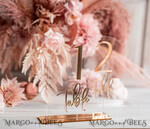 TABLE DECOR SIGNS Acrylic table decor Numbers Acrylic Arch Table Numbers, Clear Acrylic And Gold Sign, Gold Plexi Table Numbers, Luxury Wedding Table Decor, Wedding Signage Golden Mirror Table Numbers25