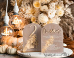 TISCHDEKORATIONSCHILDER   Acryl Tischdekoration Zahlen Acrylbogen Beige Tischnummern, klare Acryl- und goldene Tischnummern, Nude Taupe Gold Plexi Tischnummern, Tan Luxus Hochzeits Tischdekoration, Erdige Hochzeitsbeschilderung.34