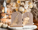 TISCHDEKORATIONSCHILDER   Acryl Tischdekoration Zahlen Acrylbogen Beige Tischnummern, klare Acryl- und goldene Tischnummern, Nude Taupe Gold Plexi Tischnummern, Tan Luxus Hochzeits Tischdekoration, Erdige Hochzeitsbeschilderung.34