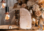 TABLE DECOR SIGNS Acrylic table decor Numbers Acrylic Half Arch Ombre Cappuccino Table Menu, Clear Acrylic And Gold Sign, Nude Gold Plexi Table Numbers, Tan Luxury Wedding Table Decor, Earthy Wedding Signage Golden Mirror Table Numbers20