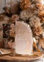 TABLE DECOR SIGNS Acrylic table decor Numbers Acrylic Half Arch Ombre Cappuccino Table Menu, Clear Acrylic And Gold Sign, Nude Gold Plexi Table Numbers, Tan Luxury Wedding Table Decor, Earthy Wedding Signage Golden Mirror Table Numbers20