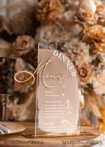 TABLE DECOR SIGNS Acrylic table decor Numbers Acrylic Half Arch Ombre Cappuccino Table Menu, Clear Acrylic And Gold Sign, Nude Gold Plexi Table Numbers, Tan Luxury Wedding Table Decor, Earthy Wedding Signage Golden Mirror Table Numbers20