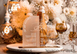 TABLE DECOR SIGNS Acrylic table decor Numbers Acrylic Arch Bar Menu, Clear Frozen Acrylic Sign, 3D Gold Plexi Menu Sign, Luxury Wedding Table Decor, Wedding Signage frosted & Gold mirror sign, Editable text15