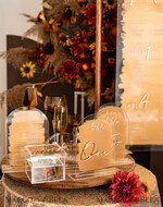 TABLE DECOR SIGNS Acrylic table decor Numbers Only Sign - No card box here Acrylic Arch cards and well wishes sign , Clear Acrylic and gold Sign, Gold Plexi card box sign, Luxury Wedding Table Decor, Wedding Signage Golden mirror cards sign14