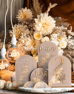 TABLE DECOR SIGNS Acrylic table decor Numbers Acrylic Arch Cappuccino Bar Menu, Clear Acrylic And Gold Bar Menu, Nude Taupe Gold Plexi Drink Bar Menu, Tan Luxury Wedding Drink Bar Table Decor, Earthy Wedding Signage Golden Mirror Bar Menu45