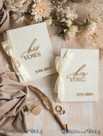 HOCHZEITSVERSPRECHEN  
 Acrylklar Gold Braut- und Bräutigam-Eidbücher, Hochzeitsgelübde, personalisierte Eid-Heftchen, seine und ihre Eidbücher, maßgeschneiderte Hochzeitsgelübde-Boxen, Brautparty-Geschenk24