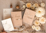 WEDDING VOWS Acrylic Clear Gold Bride and groom vow books, wedding vow books, personalized vow booklets, his and her vow books, custom wedding vow cases, bridal shower gift14