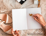 HOCHZEITSVERSPRECHEN  
 Acrylklar Gold Elegante klassische Braut und Bräutigam Gelübde-Bücher, Schwarz Weiß Gold Hochzeitsgelübde-Bücher Set aus zwei, Samt personalisierte Gelübde-Heftchen, Goldener Spiegel sein und ihr Gelübde-Bücher, Acryl Seine Ihre Gold benutzerdefinierte Hochzeitsgelübde-Boxen, Brautparty Geschenk.23