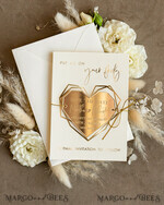 SAVE THE DATES acrylic gold magnets Personalised Gold Acrylic heart Save the Date Magnet and Card, ivory Wedding Save The Dates Plexi Magnets, Wedding Boho Save The Date Cards7