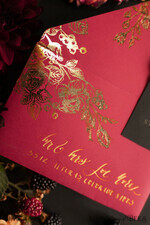 DATEN MERKEN Acrylgoldmagnete Speichern Sie das Datum mit goldenem Magneten, einzigartiges Save-the-Date, glamouröse Hochzeit8
