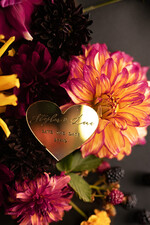 DATEN MERKEN Acrylgoldmagnete Speichern Sie das Datum mit goldenem Magneten, einzigartiges Save-the-Date, glamouröse Hochzeit8