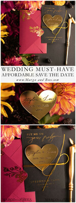 DATEN MERKEN Acrylgoldmagnete Speichern Sie das Datum mit goldenem Magneten, einzigartiges Save-the-Date, glamouröse Hochzeit8