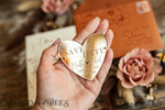 DATEN MERKEN Acrylgoldmagnete Personalisierter Save the Date Herzmagnet und Karte, Gold Terrakotta Elegante Hochzeits-Save The Dates Acrylherz, Samt-Save The Date Karten8