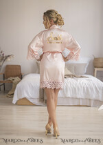 BRIDESMAID/BEST MAN BOX WILL YOU BE MY BRIDESMAID Bridesmaid Luxury Satin Robe, Maid og Honor Gift Box, Spa Day cosmetic wedding set16