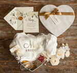 NEWLY WEDS COUPLE GIFTS Bride gifts   Luxurious elegant velvet wedding gift box, wedding robe present for Bride and Groom,  Newly Wed Gifts9