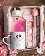 BRIDESMAID/BEST MAN BOX BRIDESMAID THANK YOU Bridesmaid thank You Box Tea Cup , Organic Spa Box,   Bridesmaid Gift Spa set, Maid of Honor Gift Box Set 11