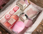 Brautjungfer/Trauzeuge Box DANKESCHÖN AN DIE JUNGFRAU Brautjungfern Dankeschön-Box, Organische Spa-Box, Brautjungfern Geschenksset, Trauzeugin Geschenkbox Set14
