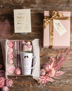 Brautjungfer/Trauzeuge Box DANKESCHÖN AN DIE JUNGFRAU Brautjungfer Dankeschön Box, Organische Spa Box, Caffee Latte Becher, Brautjungfer Geschenk Spa Set, Trauzeugin Geschenk Box Set11