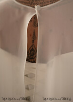 BRIDE bolero, robes, garter WEDDING BOLERO & SHRUGS wedding bolero or jacket, wedding bolero, elegant chiffon wedding bolero4