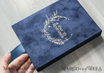 HOCHZEITS EINLADUNGEN Einladungen für VIP/ Boxeinladungen für Eltern Vip Marineblau Goldfolien-Hochzeitseinladungen in Samtbox, Plexi Glamour Hochzeitseinladungs-Set Luxusbox, Romantische Samt-Hochzeitseinladungen, Maßgeschneiderte Goldene Einladungen29