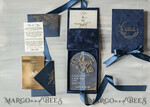 HOCHZEITS EINLADUNGEN Einladungen für VIP/ Boxeinladungen für Eltern Vip Marineblau Goldfolien-Hochzeitseinladungen in Samtbox, Plexi Glamour Hochzeitseinladungs-Set Luxusbox, Romantische Samt-Hochzeitseinladungen, Maßgeschneiderte Goldene Einladungen29