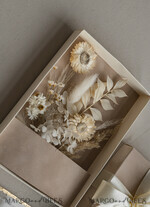 WEDDING INVITATIONS Invitations for VIP/ boxed Invites for Parents Natural Dried Flowers Wedding Invitations in velvet box, Plexi Glamour Boxed Wedding Invitation Suite Luxury, Romantic Velvet Wedding Cards, Bespoke Golden Invites41