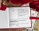 HOCHZEITS-GÄSTEBÜCHER Samtkissen Instax Gästebuch Luxuriöses Instax Samt Hochzeits-Gästebuch Gold, großes Instant Hochzeits-Gästebuch, Polaroid Samt-Gästebuch Oliven-Toskana-Hochzeit10