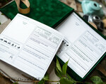 WEDDING GUEST BOOKS alternative guest book  Alternative Guestbook Wedding Mad Lib Sheets in Velvet Box Marriage advice mad lib Box Instax Leave a Note to Bride & Groom Personalised Box7
