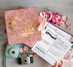 WEDDING GUEST BOOKS alternative guest book  Alternative Guestbook Wedding Mad Lib Sheets in Velvet Box Marriage advice mad lib Box Instax Leave a Note to Bride & Groom Personalised Box11
