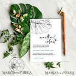 TEMPLETT  
 Hochzeits Einladung Download Monstera Green Hochzeits Einladung Vorlage, Sofortiger Download Grüner Hochzeits Einladungen, Moderne Tropische Hochzeits Einladung Druckbar9