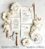 TEMPLETT wedding invitation download Simple wedding invitation template, Instant download Boho Wedding Invites, Elegant Wedding Invitation Printable Template, Modern Invites11
