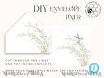 TEMPLETT wedding invitation download Fine Art Blush wedding Invitations Evite Set Template, Instant Download Printable Invites Home Printing, Boho Chick Invitation Set WBoho1710