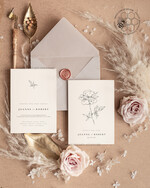 TEMPLETT wedding invitation download Fine art wedding invitation template, Instant download Boho Wedding Invites, Simple Wedding Invitation Printable Template Rustic Invitations9