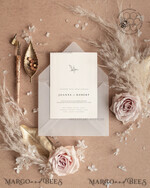 TEMPLETT wedding invitation download Fine art wedding invitation template, Instant download Boho Wedding Invites, Simple Wedding Invitation Printable Template Rustic Invitations9