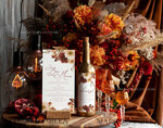 TEMPLETT  
 Hochzeitsdrucksachen Fall Dhalias Weinetikett Hochzeitsvorlage, Weinetikett Hochzeiten bearbeitbar, Sofortiger Download Modernes Weinetikett Hochzeitsgarten druckbar, Fal15