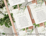 TEMPLETT  
 Hochzeitszeichen Hochzeits-Sitzplan-Karten-Vorlage, druckbare Sitzplan-Hochzeitskarten, druckbare bearbeitbare Tischplan-Karten Templett Sofort-Download, WSpr16