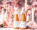 TEMPLETT  
 Brautparty Minimalistische Brautdusche Champagnerflaschenetiketten Vorlage, Sofortiger Download Elegante Brautdusche Geschenkanhänger, Garten Geschenke Tag Diy WMin14