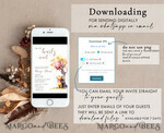 TEMPLETT  
 Babyparty Winnie Pooh Mädchen Babyparty Einladung Digitales Template Herbstset Wir können kaum warten, Windelverlosung Bücher Sofortdownload Druckbare Einladung10