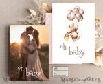 TEMPLETT  
 Babyparty Winnie Pooh Baby Shower Einladung Digital Vorlage Set Hunny Fall, wir können kaum warten Windellotterie Bücher Sofort-Download Druckbare Einladung10