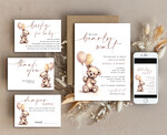 TEMPLETT  
 Babyparty Geschlechtsneutrale Teddybär Baby Shower Einladungsvorlage Set Wir können kaum warten Windelverlosung Bücher, Sofortdownload Bearbeitbare Einladungen10
