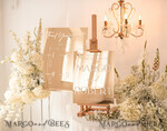 TABLE PLANS AND WEDDING WELCOME SIGNS plexi gold / velvet Luxury golden mirror Wedding Welcome Sign, Golden Wedding Decor, Personalised Wedding Sign, Wedding Gift, Welcome Wedding Board BpPXSet20