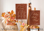 TISCHPLÄNE UND WILLKOMMENSCHILDER FÜR HOCHZEITEN Plexi Gold / Samt Herbsthochzeit Willkommensschild, luxuriöses Samtrosthochzeit Willkommensschild, goldene Hochzeitsdekoration, personalisiertes Rosthochzeitsschild, Hochzeitsempfangset, Herbst Willkommenshochzeitsboard30