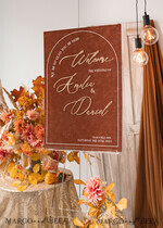 TISCHPLÄNE UND WILLKOMMENSCHILDER FÜR HOCHZEITEN Plexi Gold / Samt Herbsthochzeit Willkommensschild, luxuriöses Samtrosthochzeit Willkommensschild, goldene Hochzeitsdekoration, personalisiertes Rosthochzeitsschild, Hochzeitsempfangset, Herbst Willkommenshochzeitsboard30