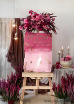 TABLE PLANS AND WEDDING WELCOME SIGNS plexi gold / velvet Acrylic Mauve Wedding Welcome Sign Painted Dusty Rose Acrylic gold Wedding Welcome Sign, Ombre Blush Pink  Gold Plexi Wedding Welcome Sign, Pale Pink Golden Luxury Wedding Wedding Welcome Sign , Earthy Wedding Signage Golden mirror Wedding Welcome Sign20