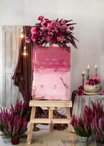TABLE PLANS AND WEDDING WELCOME SIGNS plexi gold / velvet Acrylic Mauve Wedding Welcome Sign Painted Dusty Rose Acrylic gold Wedding Welcome Sign, Ombre Blush Pink  Gold Plexi Wedding Welcome Sign, Pale Pink Golden Luxury Wedding Wedding Welcome Sign , Earthy Wedding Signage Golden mirror Wedding Welcome Sign20