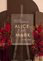 TABLE PLANS AND WEDDING WELCOME SIGNS plexi gold / velvet Luxury Clear and Gold Wedding Welcome Sign, Golden Wedding Decor, Personalised Wedding Sign, Wedding Board, Welcome Wedding Board 11