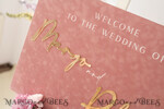 TABLE PLANS AND WEDDING WELCOME SIGNS plexi gold / velvet Luxury Velvet blush pink Wedding Welcome Sign, Golden Wedding Decor, Personalised Wedding Sign, Wedding Gift, Welcome Wedding Board BpPXSet15